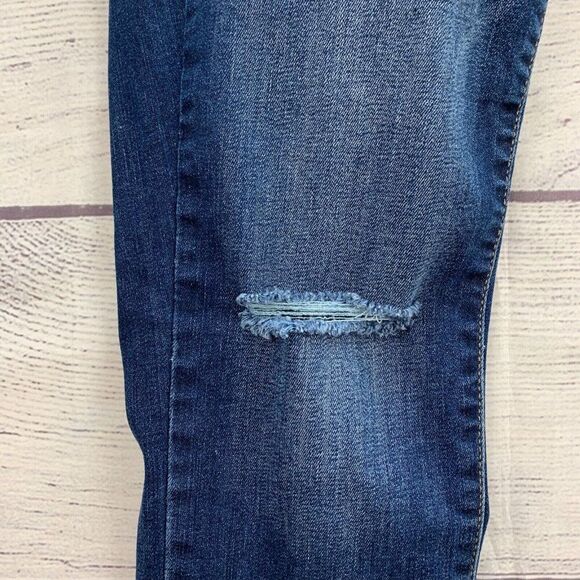 Gap Jeans sz 27 4 R Favorite Jegging Mid Rise Dark Wash Inseam 26.5" Women's - Picture 4 of 11